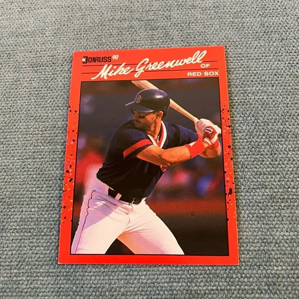 1990 Donruss Boston Red Sox Baseball Card Trading Card